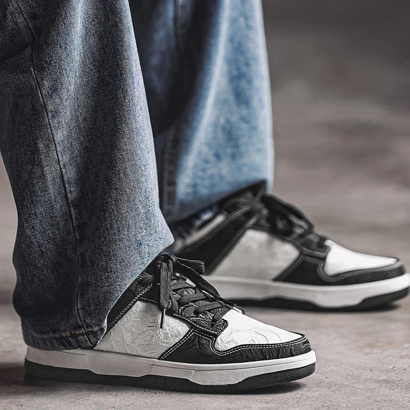 Vanguard Leather Sneakers — Hopeforwho (view 2)