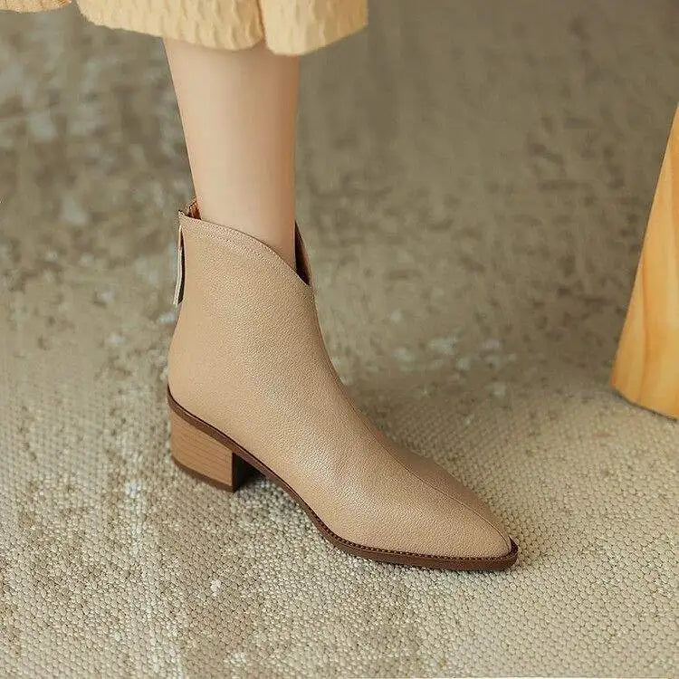 Kensley Leather Boots — Hopeforwho (view 8)