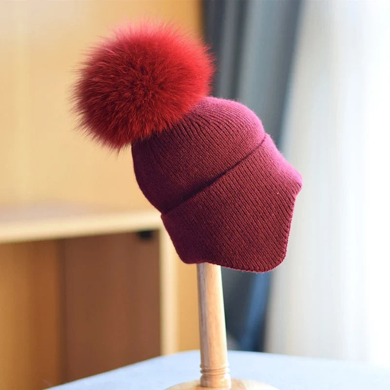 Alpine Pom Beanie — Hopeforwho (view 4)