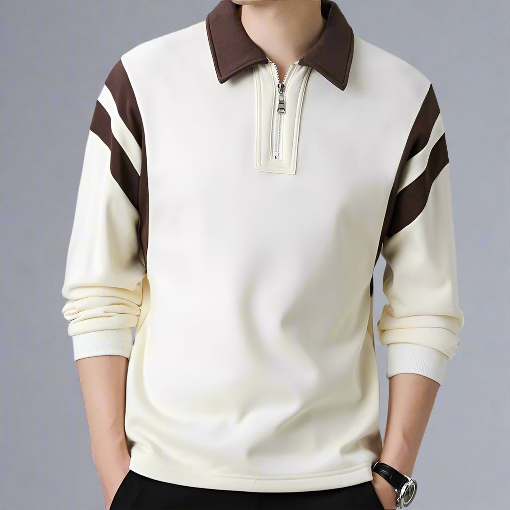 Cambridge Long-Sleeve Polo — Hopeforwho (view 5)