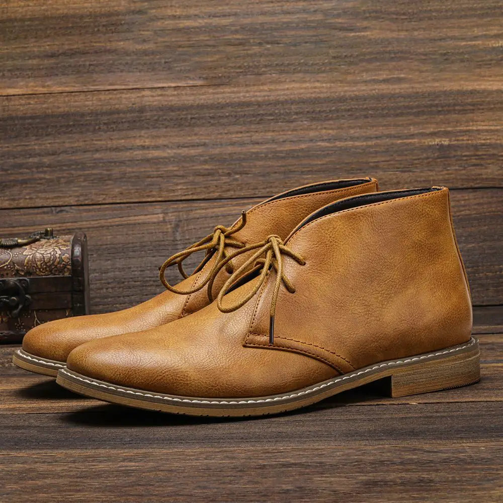 Pembroke Leather Chukka Boots — Hopeforwho