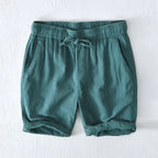 Marston Linen Blend Shorts — Hopeforwho (view 3)