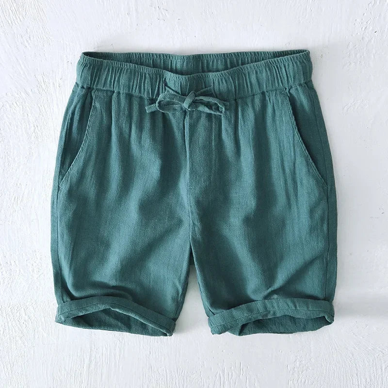 Marston Linen Blend Shorts — Hopeforwho (view 3)