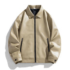 Harrison Bomber Zip-Up Jacket — Hopeforwho (view 7)