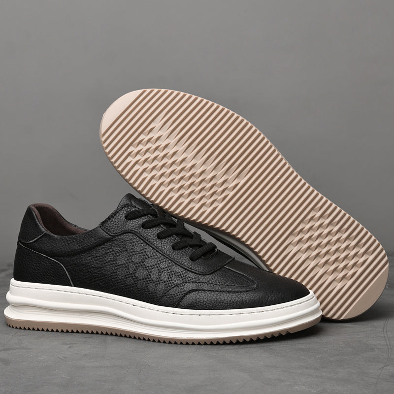 Atticus Leather Sneakers — Hopeforwho (view 9)