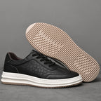 Atticus Leather Sneakers — Hopeforwho (view 9)