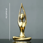 Zen Pose Ceramic Figurines — Hopeforwho (view 9)