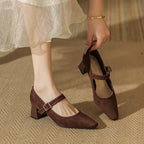 Capri Suede Heels — Hopeforwho (view 9)
