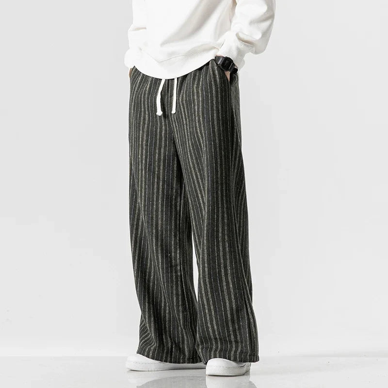 Calder Striped Trousers — Hopeforwho (view 8)