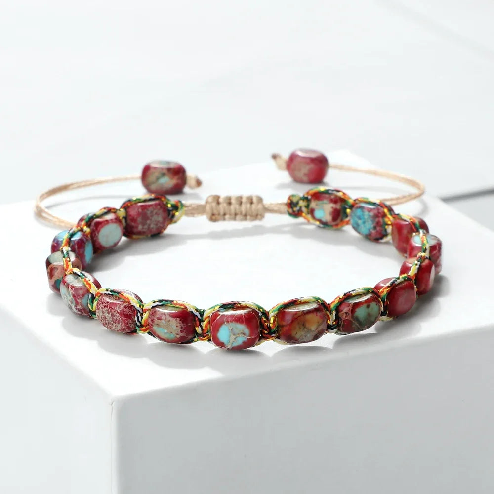 Bohemian Earthstone Bracelet — Hopeforwho (view 6)