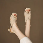 Nora Suede Heels — Hopeforwho (view 3)