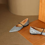 Calista Leather Flats — Hopeforwho (view 4)