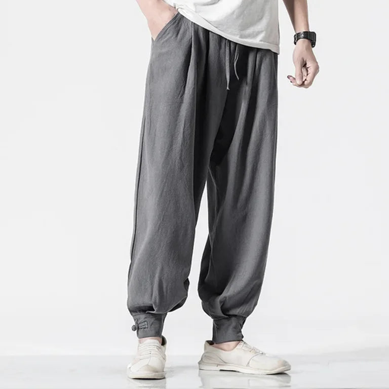 Laguna Linen Joggers — Hopeforwho (view 2)