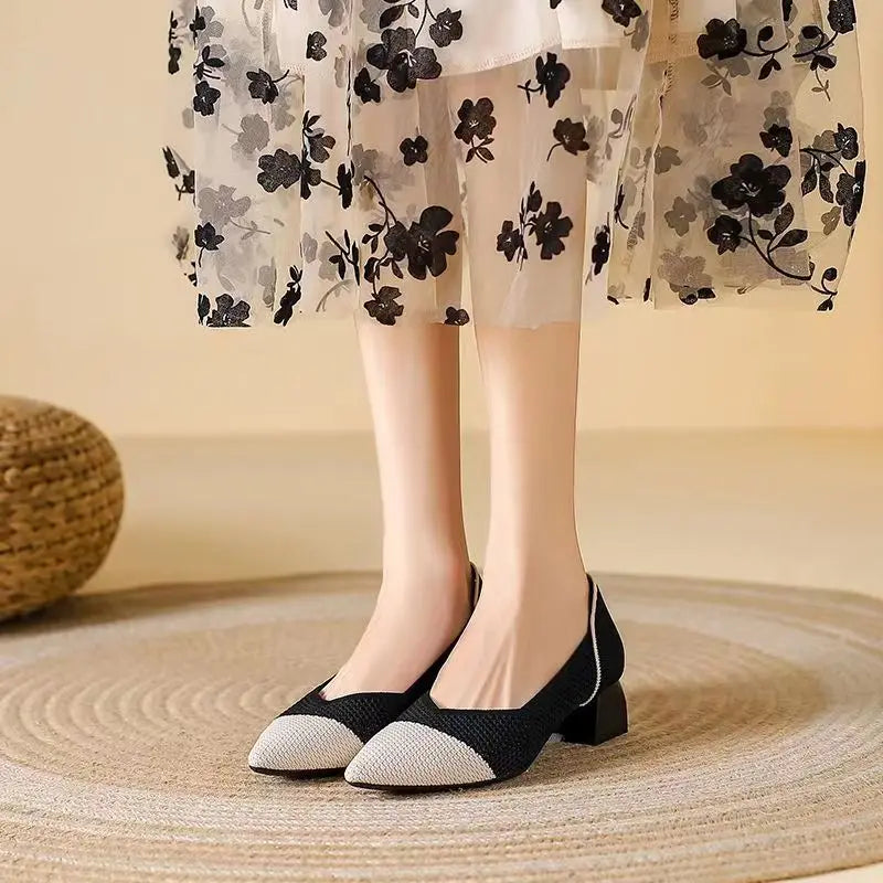 Ardena Knit Heels — Hopeforwho (view 10)
