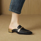Florence Satin Mules — Hopeforwho