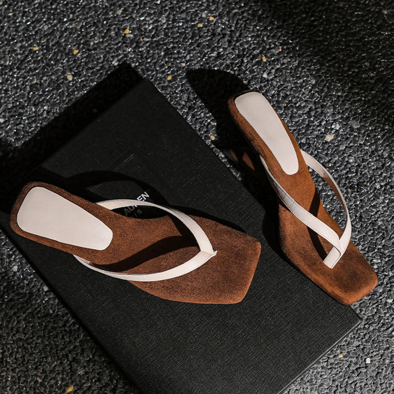 Maribel Suede Heels — Hopeforwho (view 2)