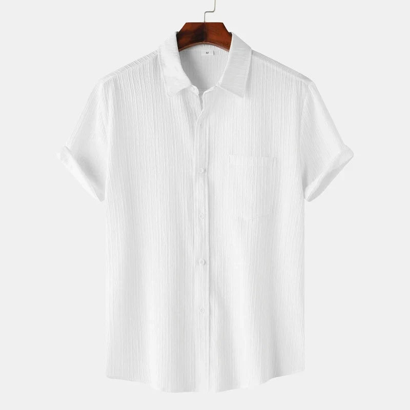Coastal Linen Shirt — Hopeforwho (view 9)