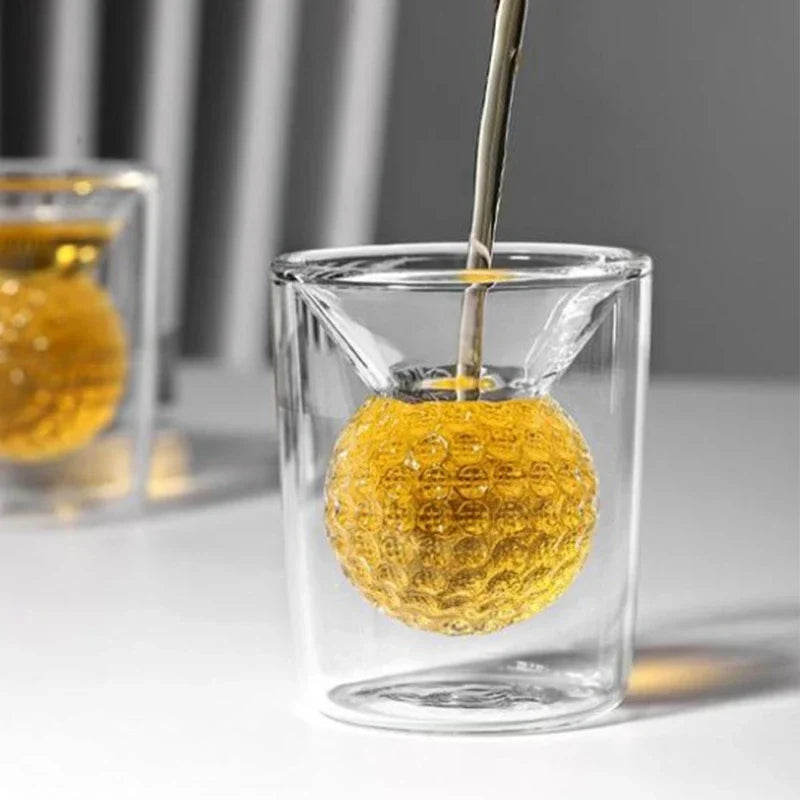 Golf Ball Shot Glass — Hopeforwho (view 2)