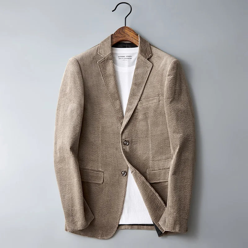 Corduroy Blazer – Men's Casual Sport Coat | Verano — Hopeforwho (view 4)