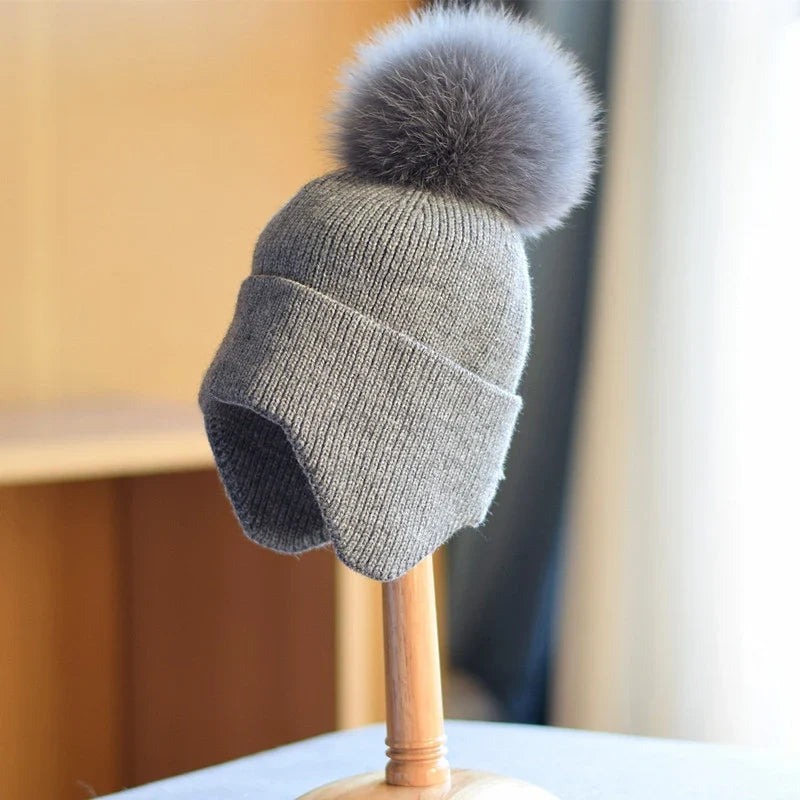 Alpine Pom Beanie — Hopeforwho (view 2)