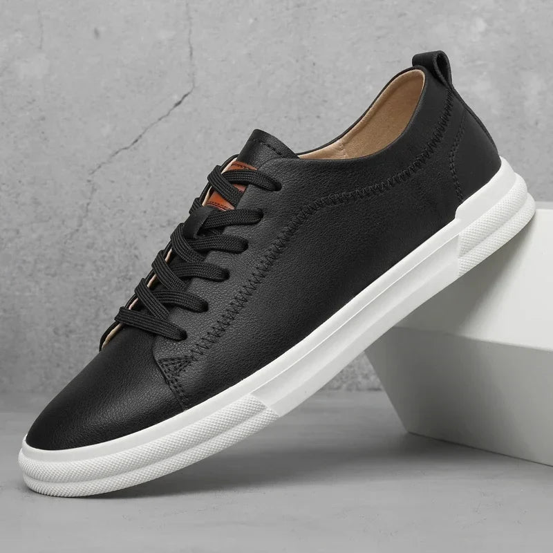 Cassian Leather Sneakers — Hopeforwho (view 6)