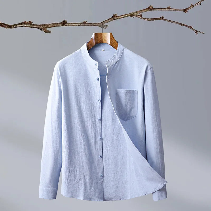 Portland Linen Shirt — Hopeforwho (view 5)