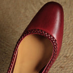 Soravina Leather Heels — Hopeforwho (view 6)