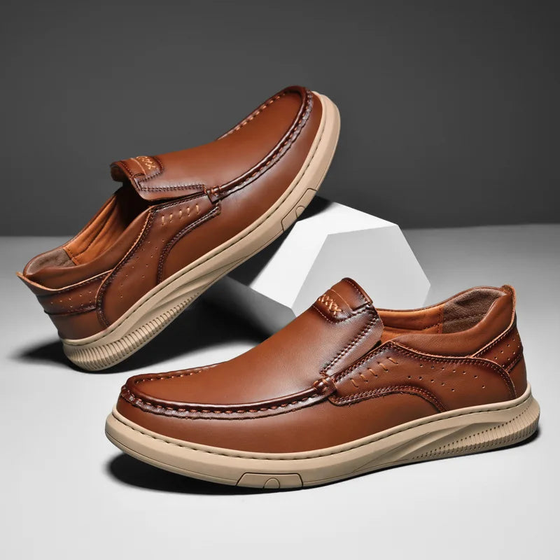 Prestige Leather Loafers — Hopeforwho (view 4)