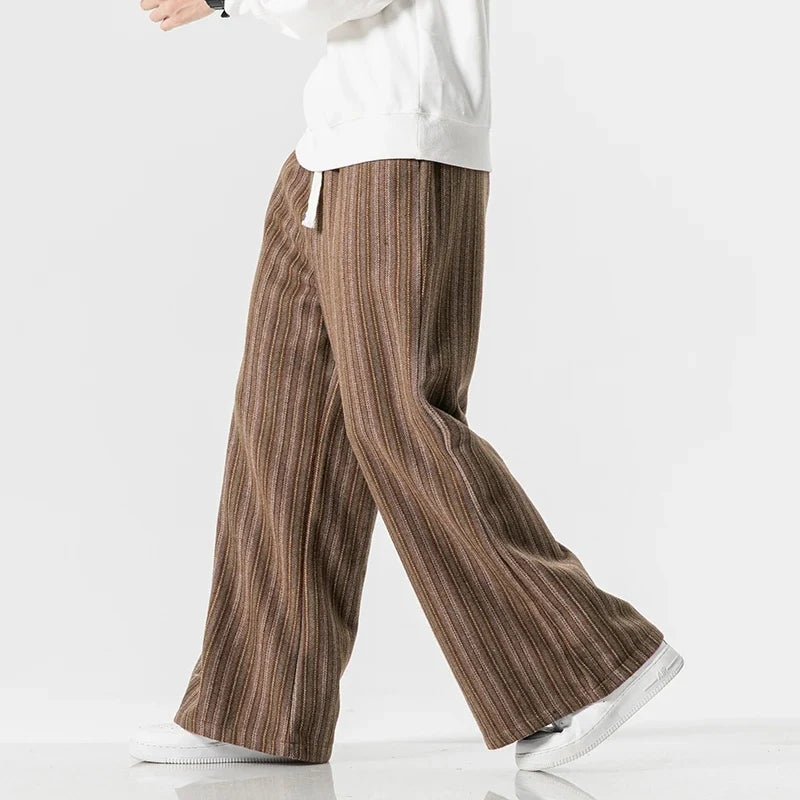 Calder Striped Trousers — Hopeforwho (view 2)