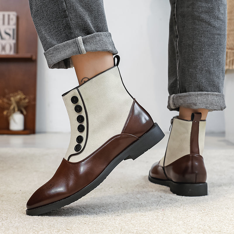 Hartford Leather Boots — Hopeforwho (view 6)
