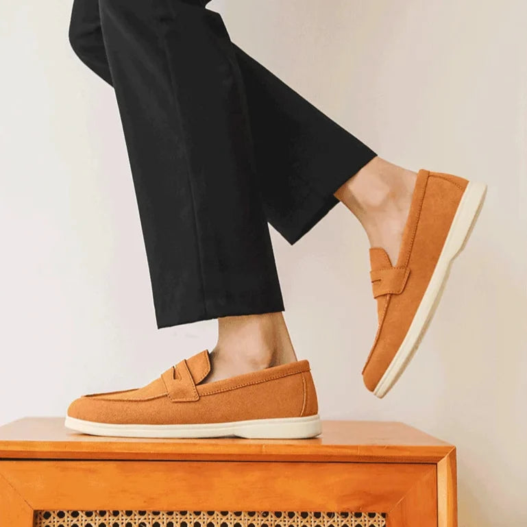 Elio Bay Suede Loafers — Hopeforwho (view 7)