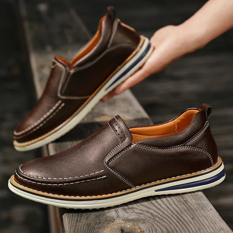 Savino Leather Loafers — Hopeforwho (view 5)
