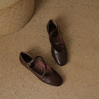 Elora Leather Flats — Hopeforwho (view 8)