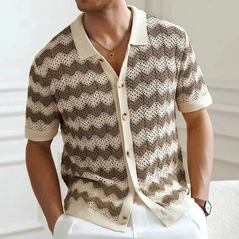 Palmero Knit Button Up — Hopeforwho (view 4)