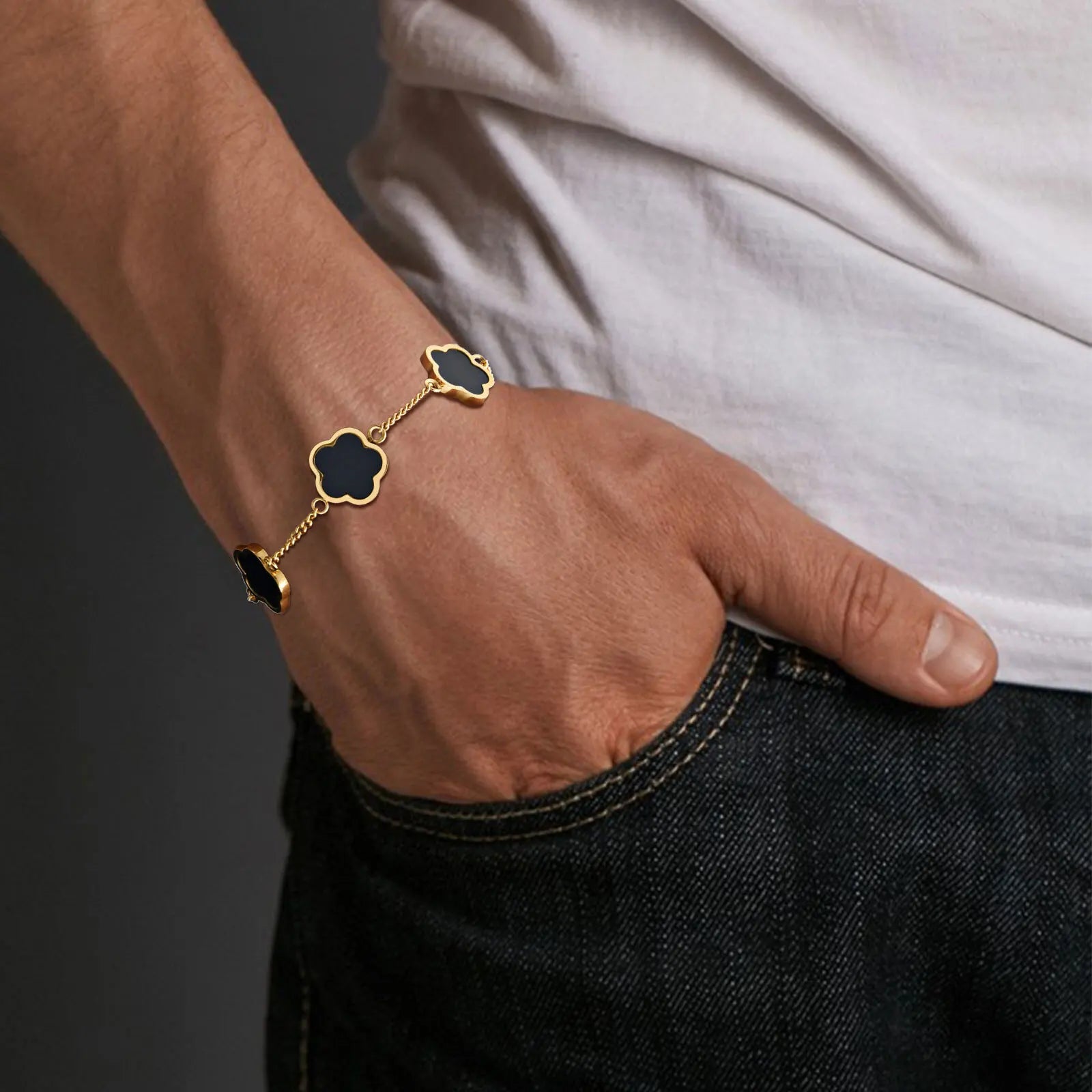 Laurent Steel Bracelet — Hopeforwho