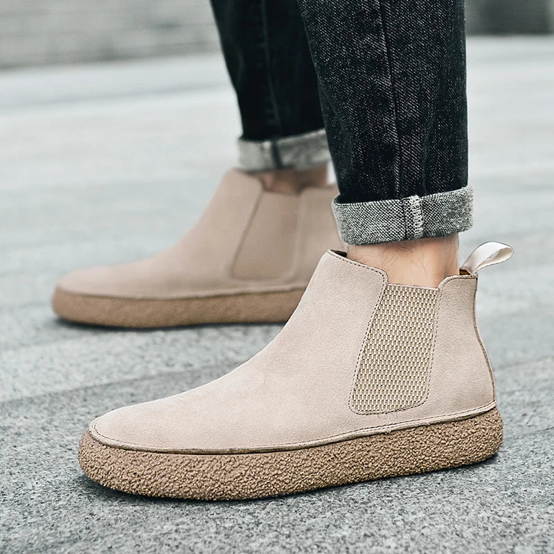 Canyon Suede Chelsea Boots — Hopeforwho (view 2)
