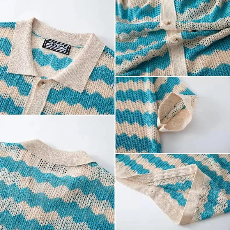 Palmero Knit Button Up — Hopeforwho (view 3)