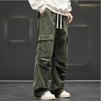 Cargo Pants Wide-Leg – Men's Relaxed Fit Streetwear | Langston — Hopeforwho (view 2)