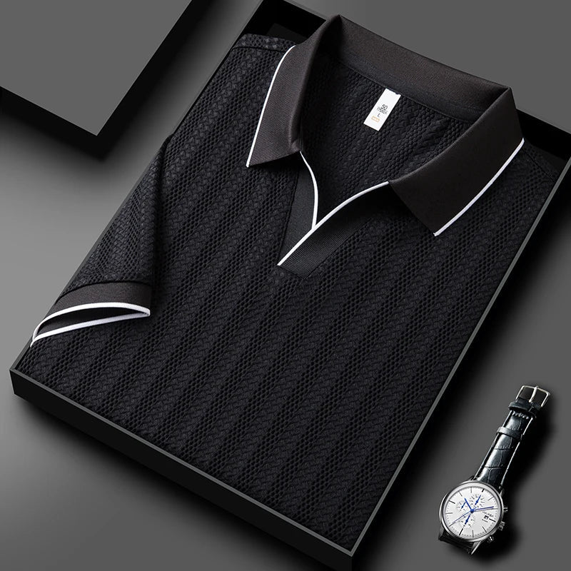 Luca Milano Knitted Polo — Hopeforwho (view 9)