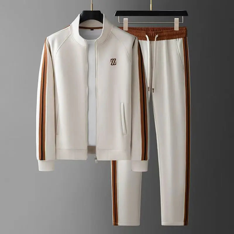 Stripe Tracksuit – Men's 2-Piece Jogger Set | Verano — Hopeforwho (view 4)