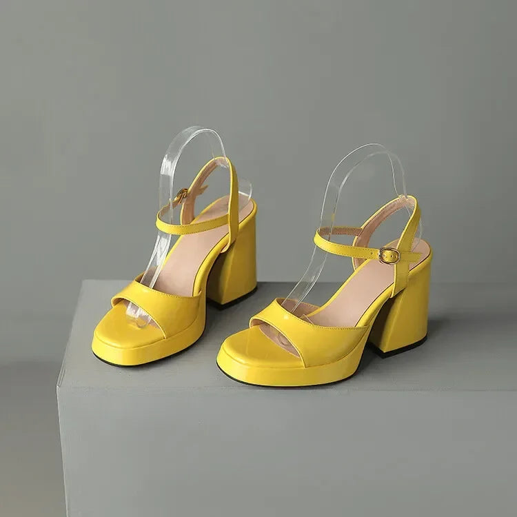 Valetta Gloss Heels — Hopeforwho (view 3)