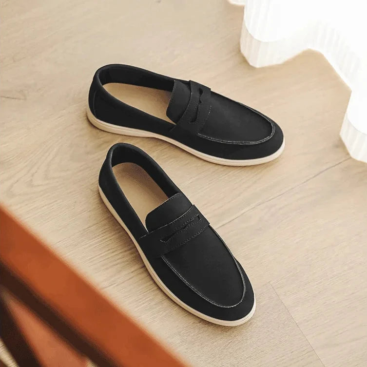 Elio Bay Suede Loafers — Hopeforwho (view 9)