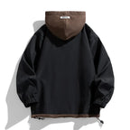 Layered Hooded Jacket – Relaxed Fit For Men | Camden — Hopeforwho (view 2)