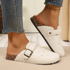 Solace Fleece Clogs — Hopeforwho (view 2)