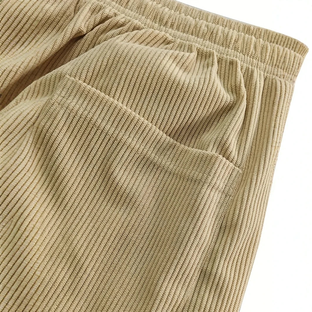 Men's Corduroy Sweatpants with Deep Pockets | Arden — Hopeforwho (view 5)