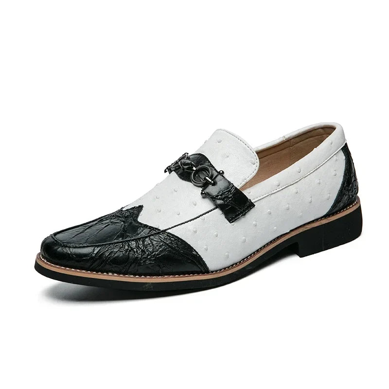 Vantano Italian Leather Loafers — Hopeforwho (view 10)