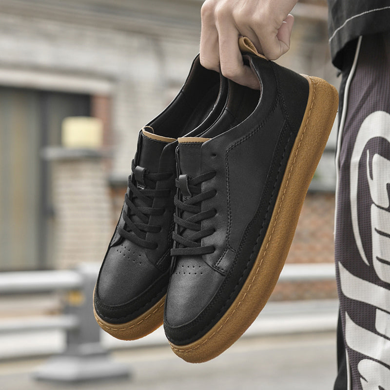 Metro Drift Leather Sneakers — Hopeforwho (view 6)