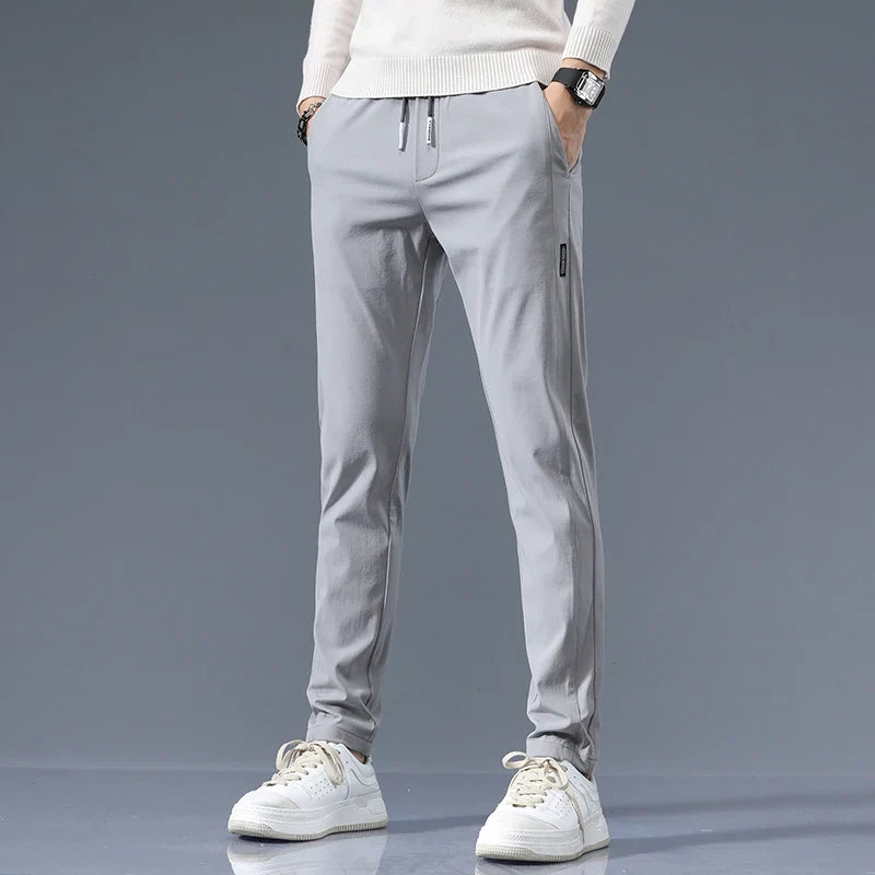 Savoni Slim Fit Cotton Pants — Hopeforwho (view 6)