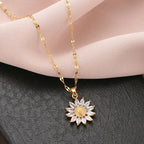 Sunflower Necklace — Hopeforwho (view 2)