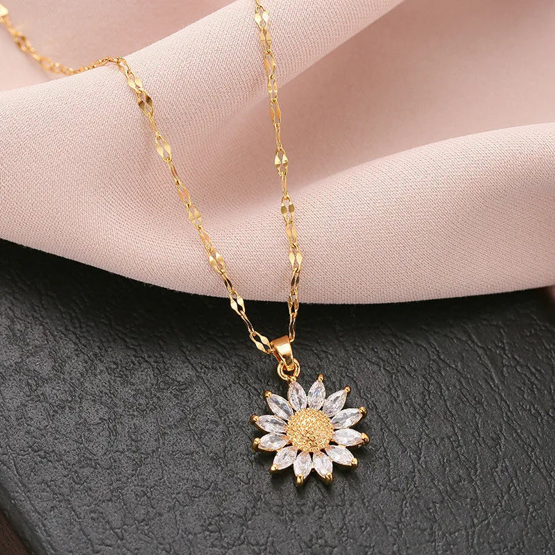 Sunflower Necklace — Hopeforwho (view 2)